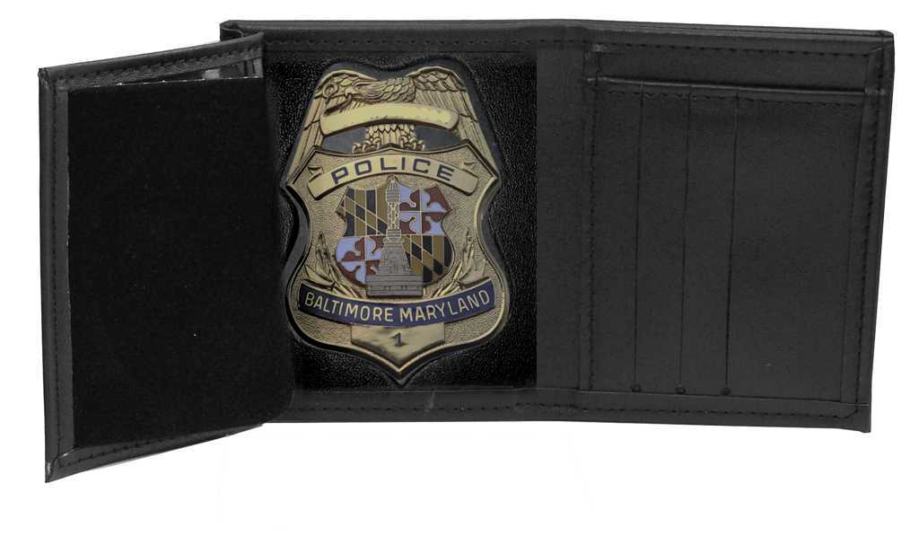 Baltimore Police Recessed Badge Wallet – Duty Leather