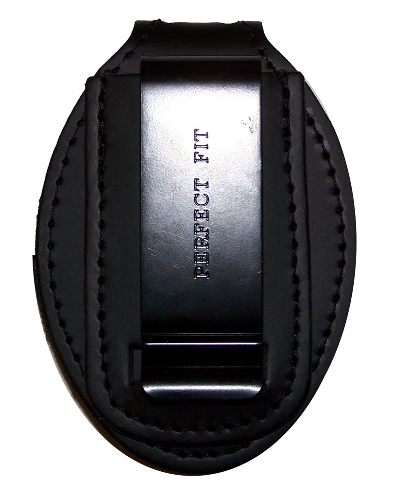 Police badge belt clearance clip