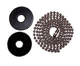 Chicago Police Patrol Belt Clip Badge Holder with Pocket and Chain