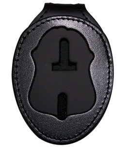 FBI Belt Clip Badge Holder with Pocket and Chain