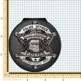 Scottsdale Arizona Police Belt Clip Badge Holder with Pocket and Chain